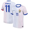 Maglia ufficiale Francia Dembele 11 Trasferta Euro 2024 per Uomo